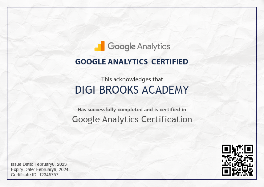 google-analytic-certification